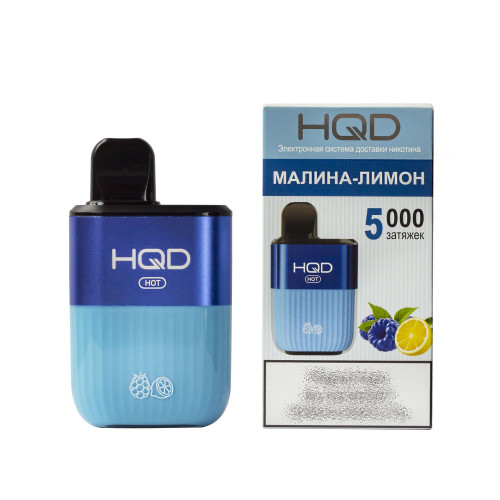 HQD HOT Razlemon (hqd Хот Малина Лимон)